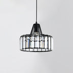 Lampada a sospensione Crystal Drum