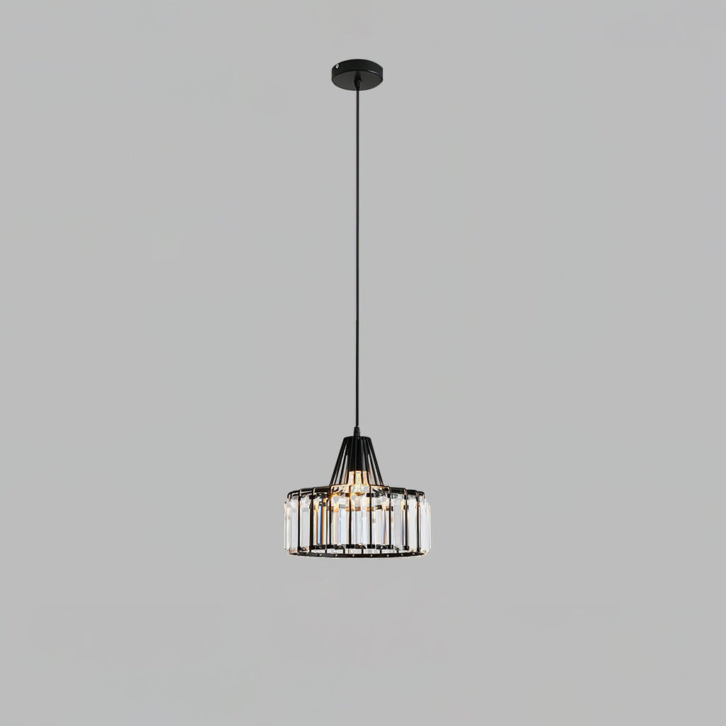 Lampada a sospensione Crystal Drum