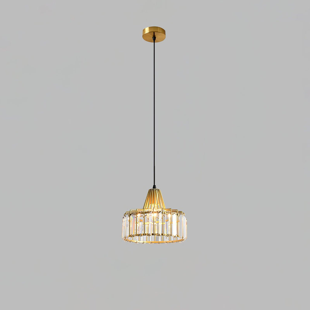 Lampada a sospensione Crystal Drum