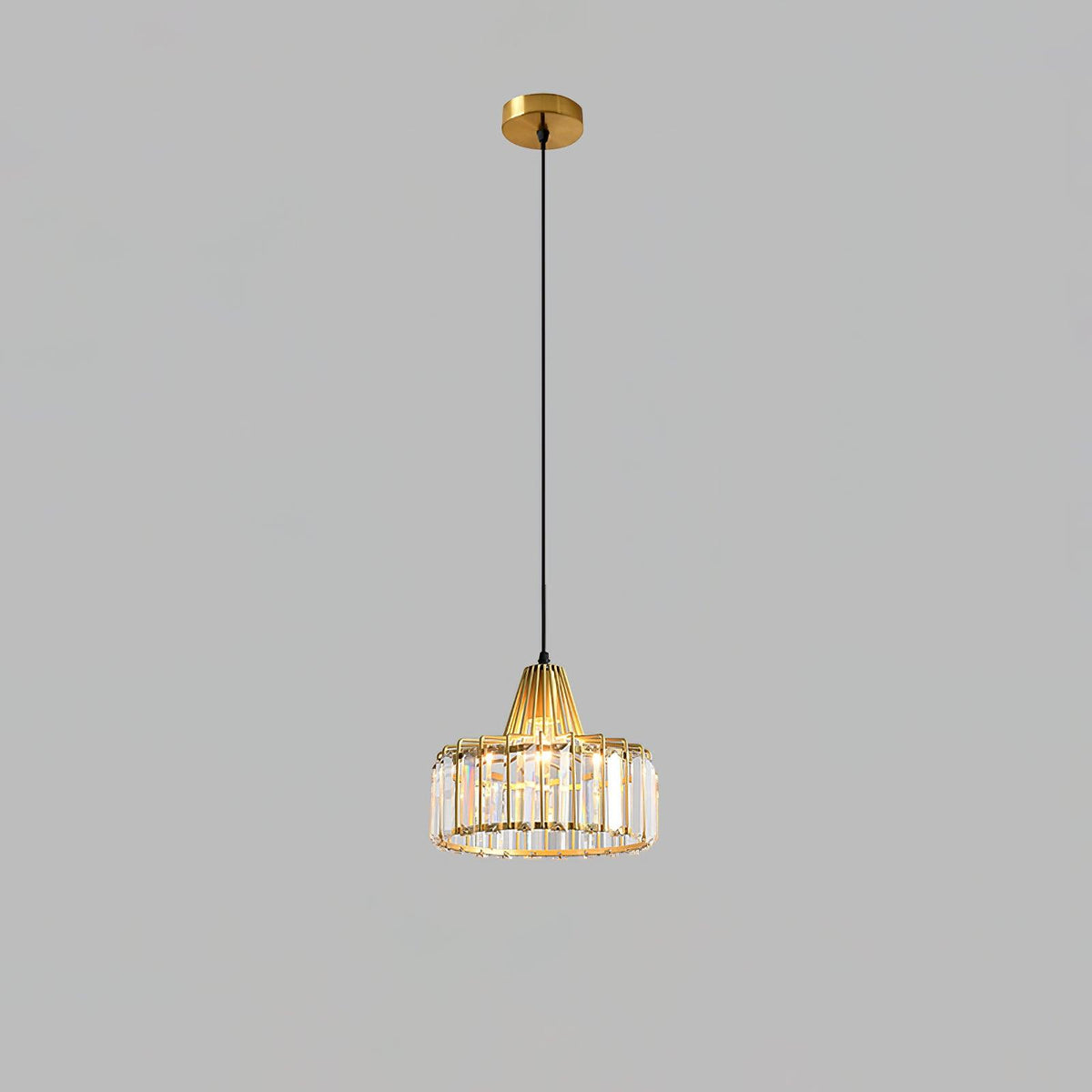 Lampada a sospensione Crystal Drum
