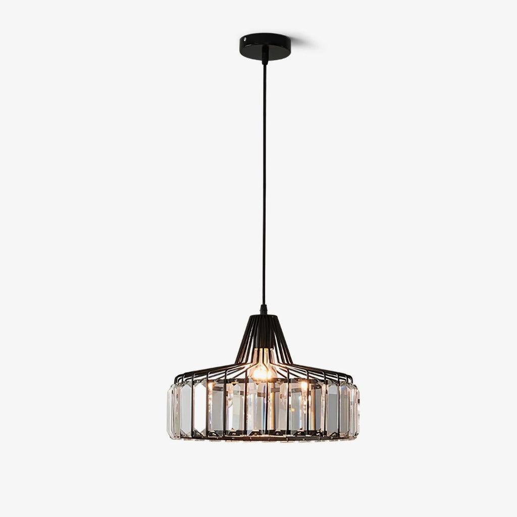 Lampada a sospensione Crystal Drum