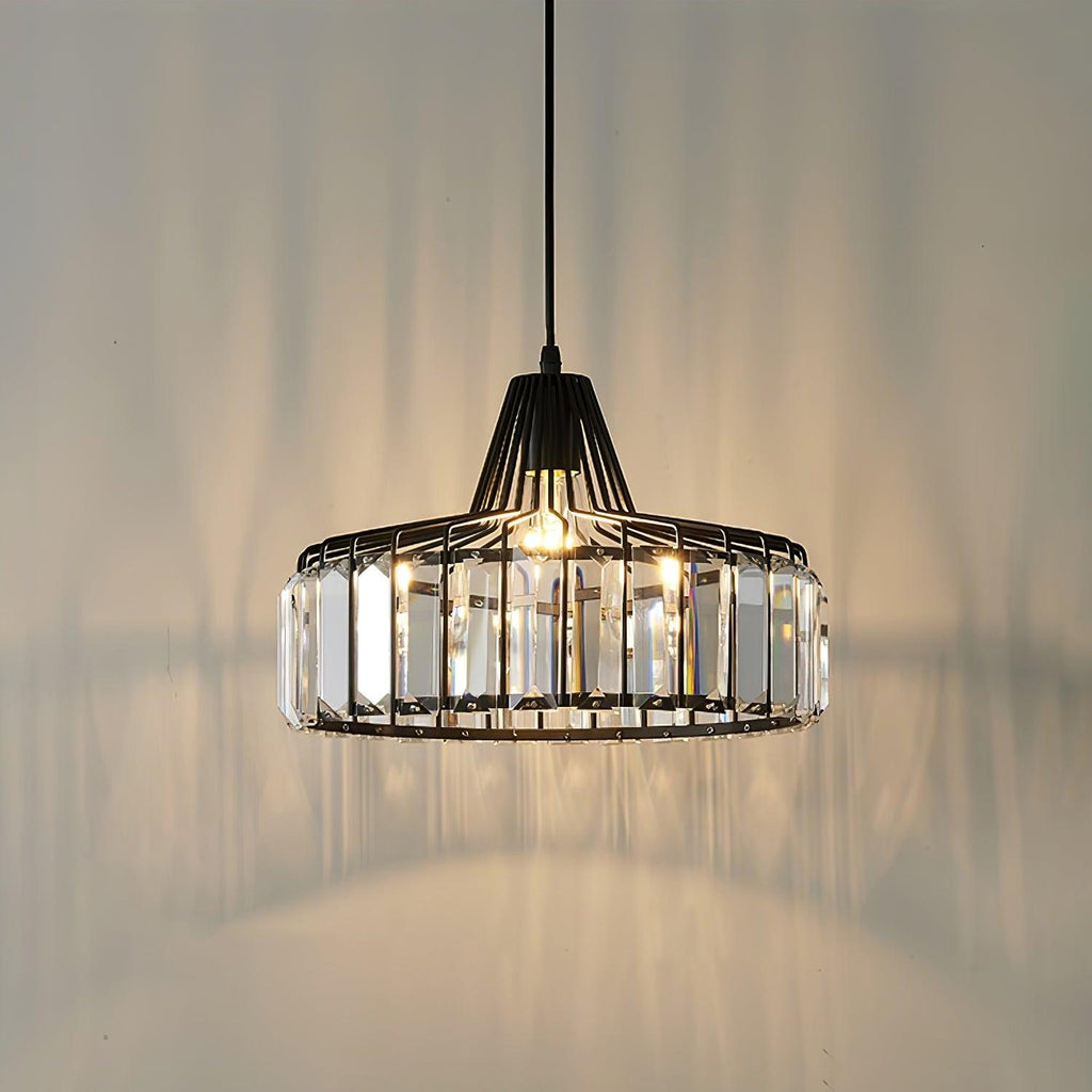 Lampada a sospensione Crystal Drum