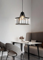 Lampada a sospensione Crystal Drum