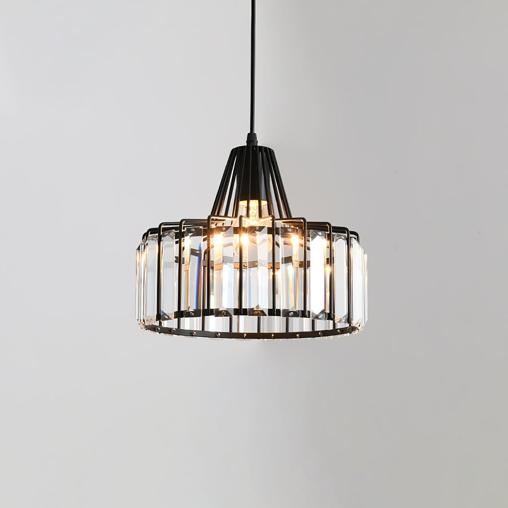 Lampada a sospensione Crystal Drum