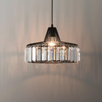 Lampada a sospensione Crystal Drum