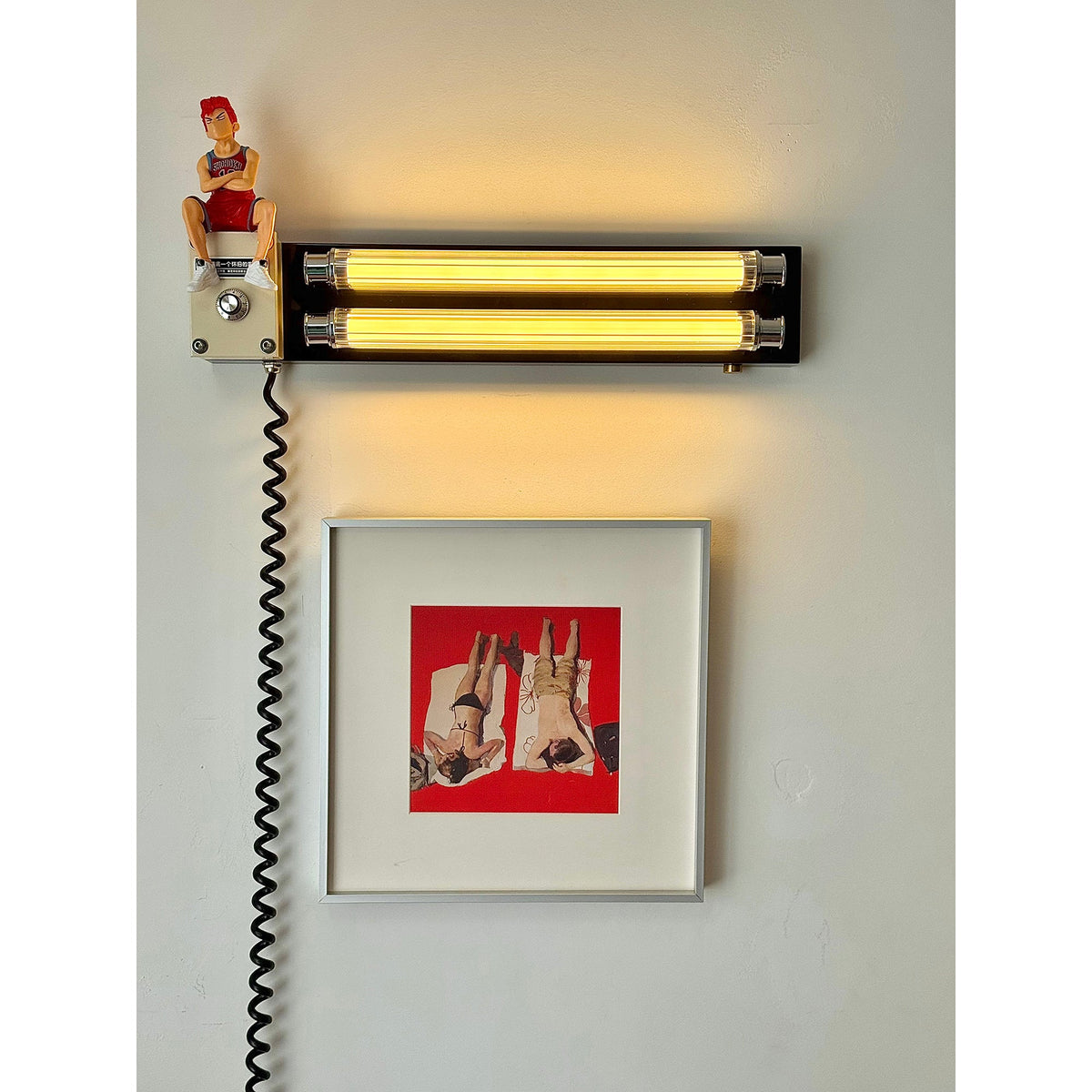 Lampada da Parete Cutshall Plug-in