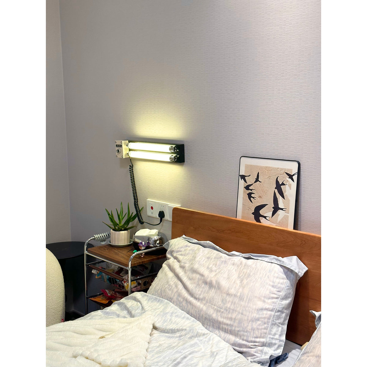 Lampada da Parete Cutshall Plug-in