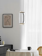 Lampada a sospensione LED cilindrica