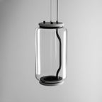Lampada a sospensione LED cilindrica