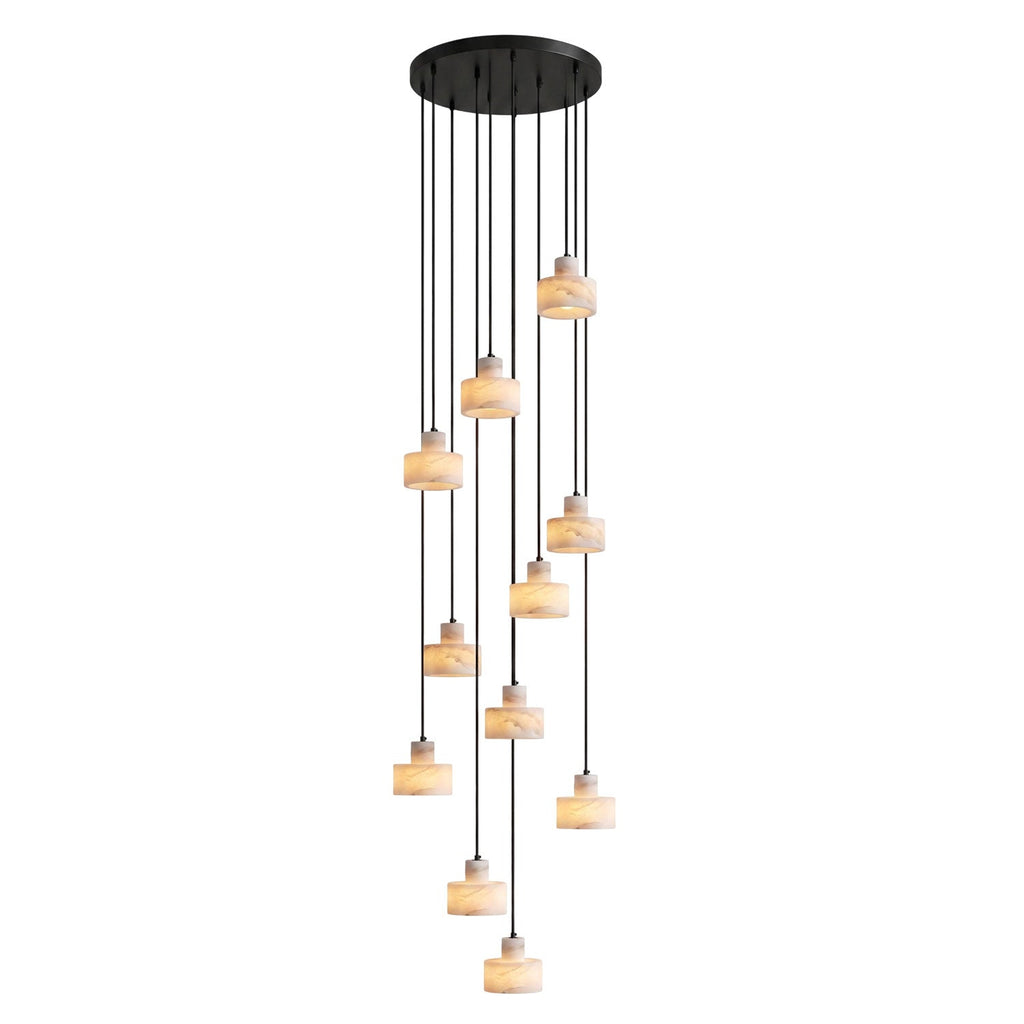Lampada a Sospensione Cyls in Alabastro