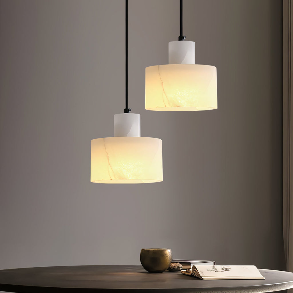 Lampada a Sospensione Cyls in Alabastro