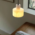 Lampada a Sospensione Cyls in Alabastro