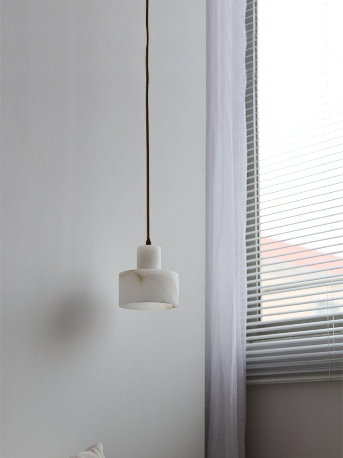Lampada a Sospensione Cyls in Alabastro