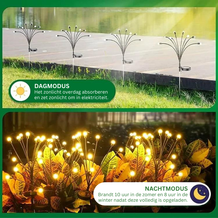 2024 Lampada LED a Farfalla Solare