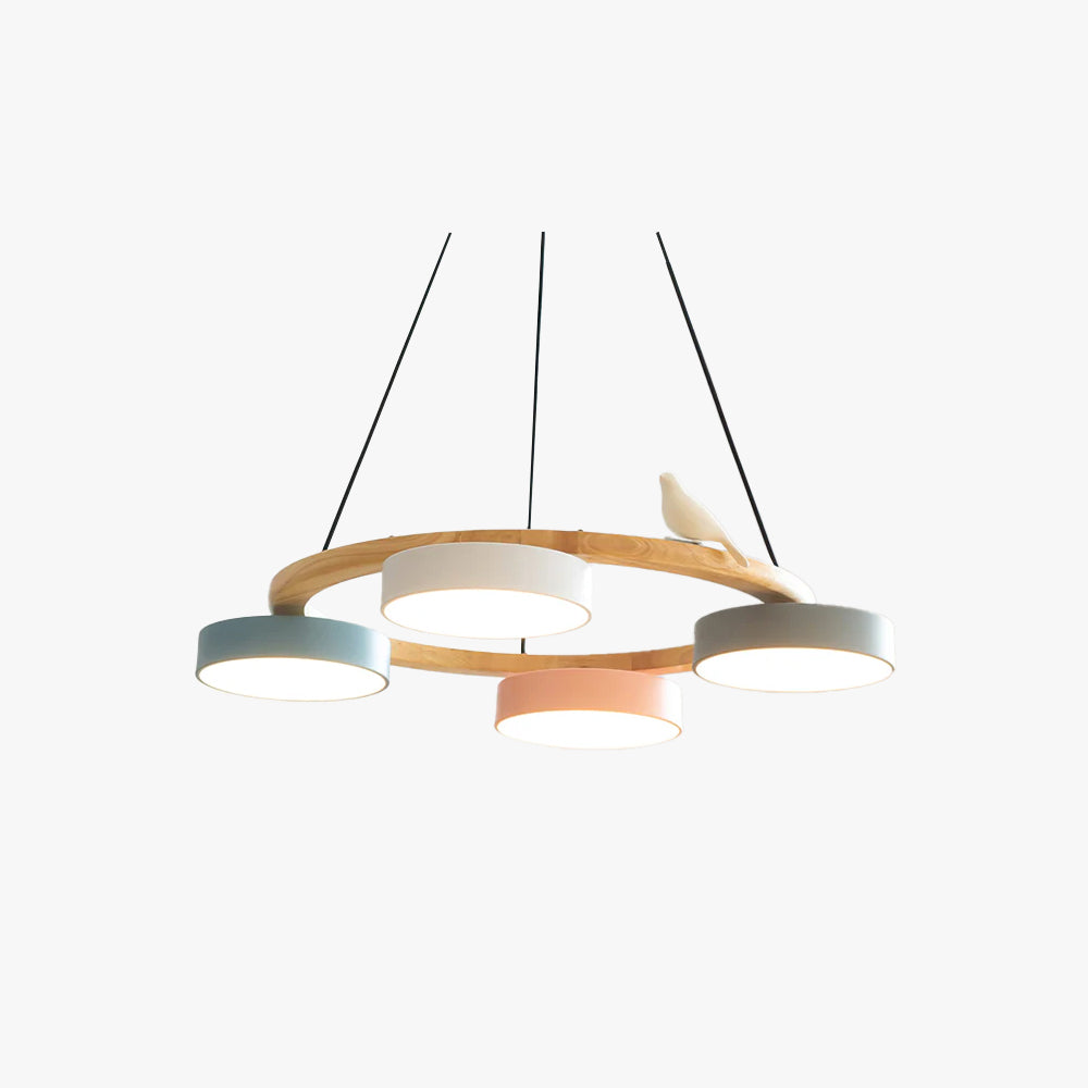 Lampadario Uccello Cliff Rotondo