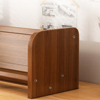 Mensola in Fibra di Legno di Bambù a Densità Media - Rettangolare - Contemporanea Semplicità - 1 Ripiano per Studio
