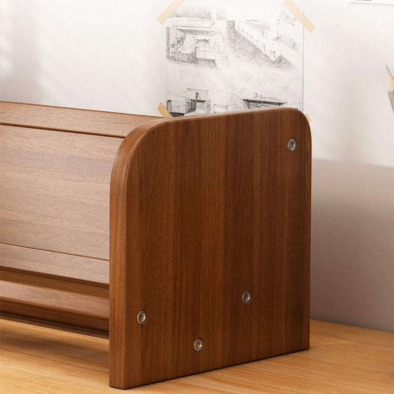 Mensola in Fibra di Legno di Bambù a Densità Media - Rettangolare - Contemporanea Semplicità - 1 Ripiano per Studio