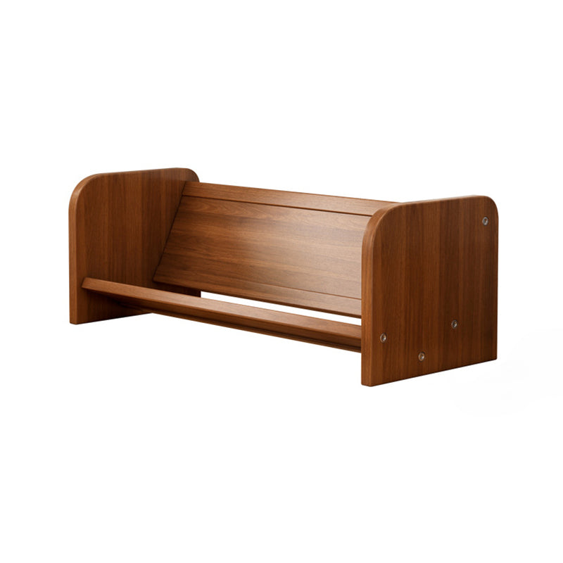 Mensola in Fibra di Legno di Bambù a Densità Media - Rettangolare - Contemporanea Semplicità - 1 Ripiano per Studio