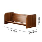 Mensola in Fibra di Legno di Bambù a Densità Media - Rettangolare - Contemporanea Semplicità - 1 Ripiano per Studio