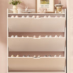 Moderno Minimalista Ultra-Sottile Armadietto Rettangolare Eco-Friendly in Legno Ingegnerizzato per Scarpe 2/3-Cabinet per Ingressi