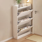 Moderno Minimalista Ultra-Sottile Armadietto Rettangolare Eco-Friendly in Legno Ingegnerizzato per Scarpe 2/3-Cabinet per Ingressi