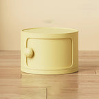 Comò Moderno Minimalista Dopamina Staccabile Rotondo in Plastica 1/2/3/4-Cassetti per Camera da Letto
