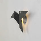 Lampada da Parete a Forma di Uccello Creativo in Ferro