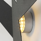 Lampada da Parete a Forma di Uccello Creativo in Ferro
