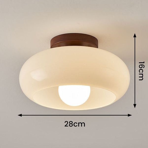 Lampada da soffitto Vintage Witte Kleine Hal