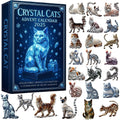 CrystalPaws Calendario dell'Avvento | Deliziose sorprese a tema gatto per un divertimento festivo