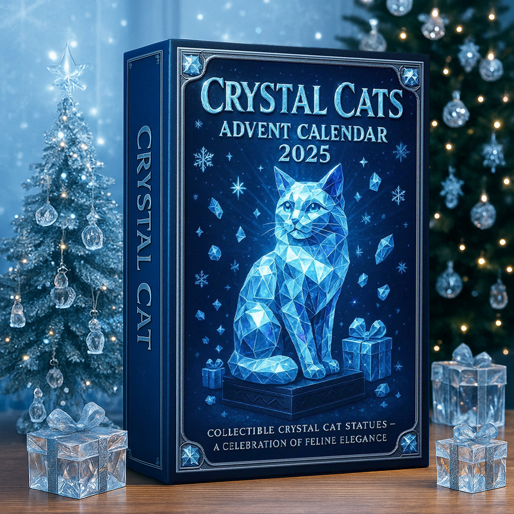CrystalPaws Calendario dell'Avvento | Deliziose sorprese a tema gatto per un divertimento festivo