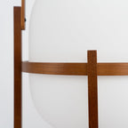 Lampada da Tavolo in Vetro a Forma di Lanterna Portatile