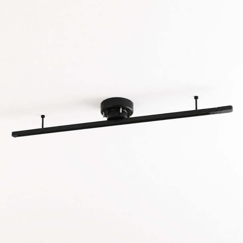 Binario di illuminazione rotante da soffitto 360° per lampade a sospensione e faretti