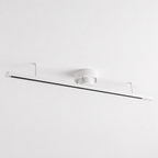 Binario di illuminazione rotante da soffitto 360° per lampade a sospensione e faretti