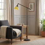 Lampada da Terra Tiffany Dark Star