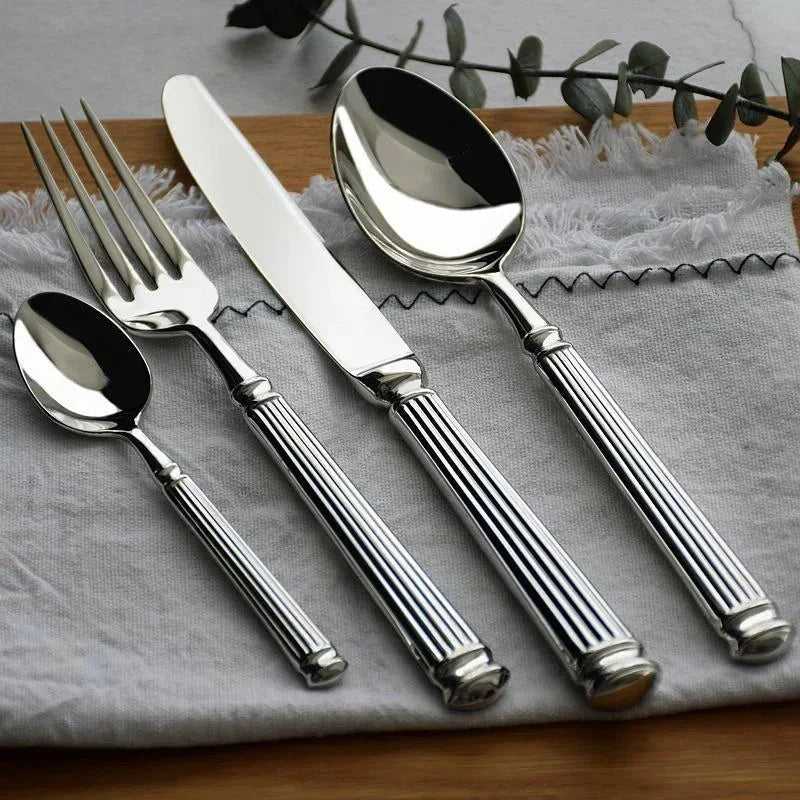 Set di Posate Agua Silver
