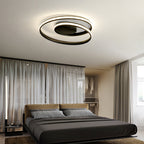 Lampada da soffitto – Ferro e gel di silicone – Bianco – Ø 50 cm – Design moderno per soggiorno e sala da pranzo