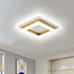 Lampada da soffitto – LED – Nero/Bianco – 24W – Design moderno per soggiorno e corridoio