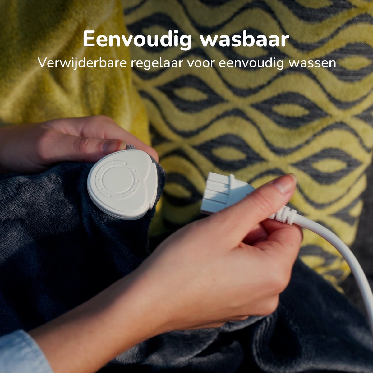 Coperte Elettriche 180 x 160 cm – Coperta Riscaldata per Casa