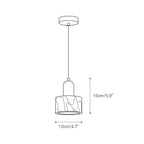 Lampada a sospensione in marmo Flair
