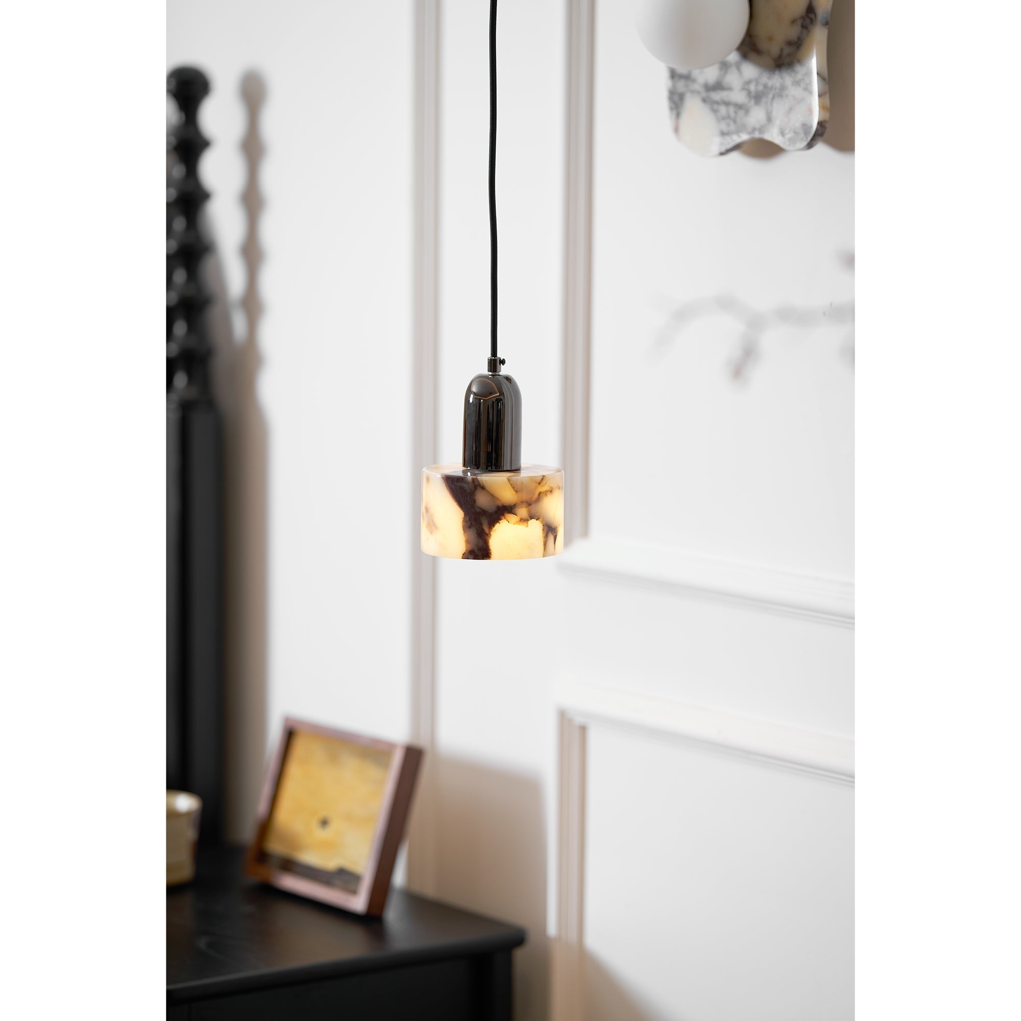 Lampada a sospensione in marmo Flair