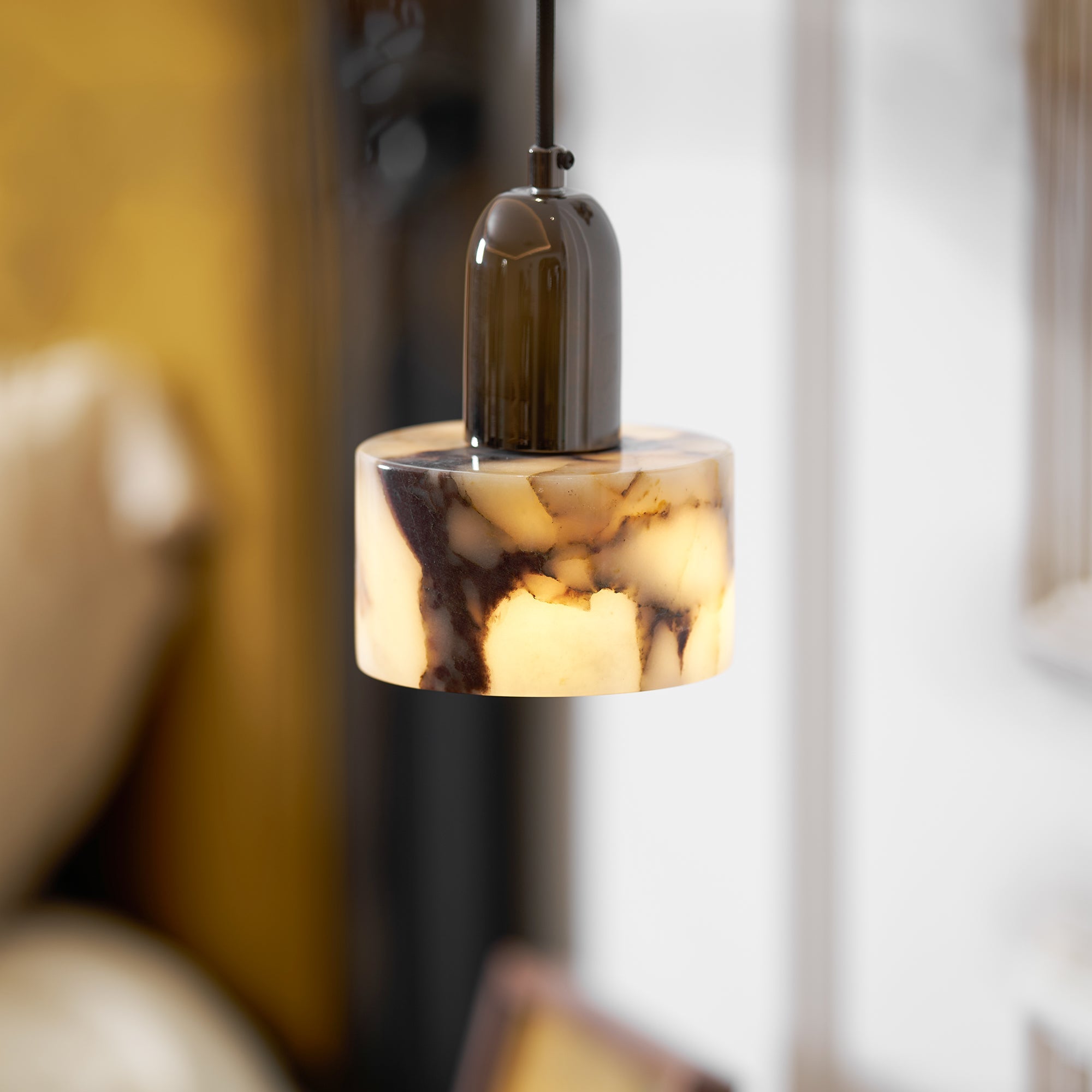 Lampada a sospensione in marmo Flair