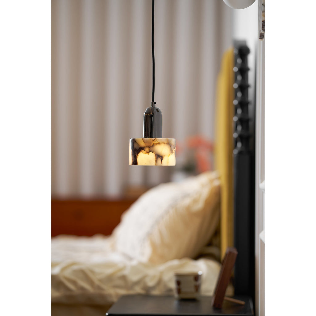 Lampada a sospensione in marmo Flair
