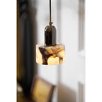 Lampada a sospensione in marmo Flair