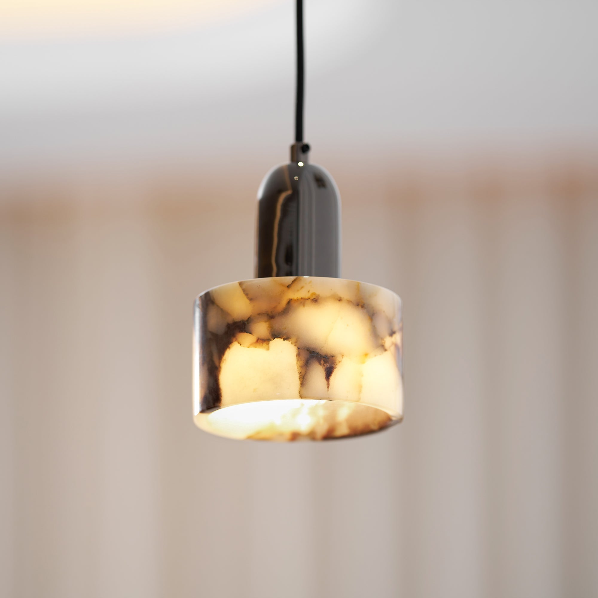 Lampada a sospensione in marmo Flair