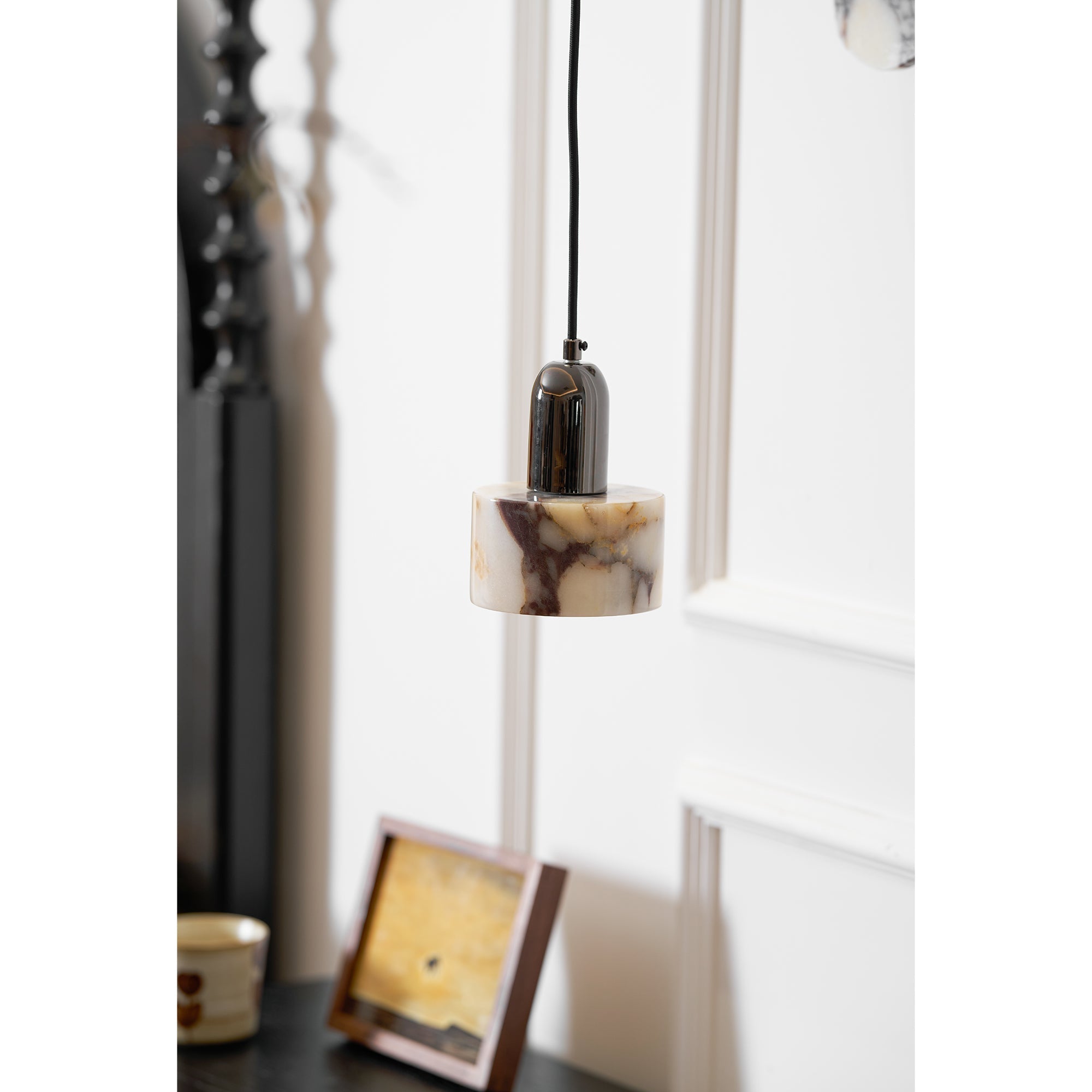 Lampada a sospensione in marmo Flair