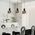 Lampada a sospensione in marmo Flair
