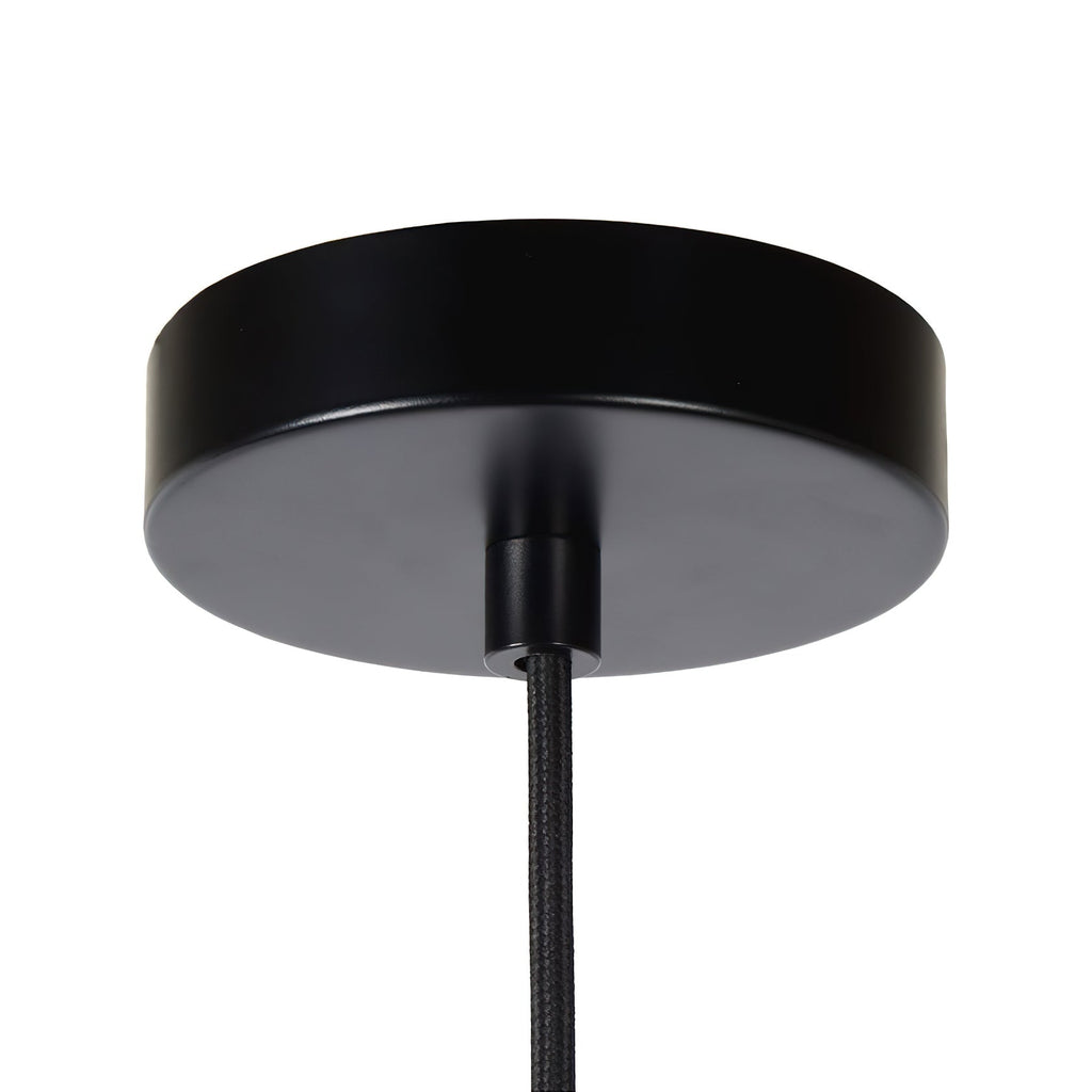 Lampada a sospensione in vetro Delmare