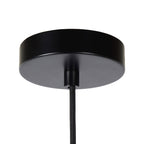Lampada a sospensione in vetro Delmare