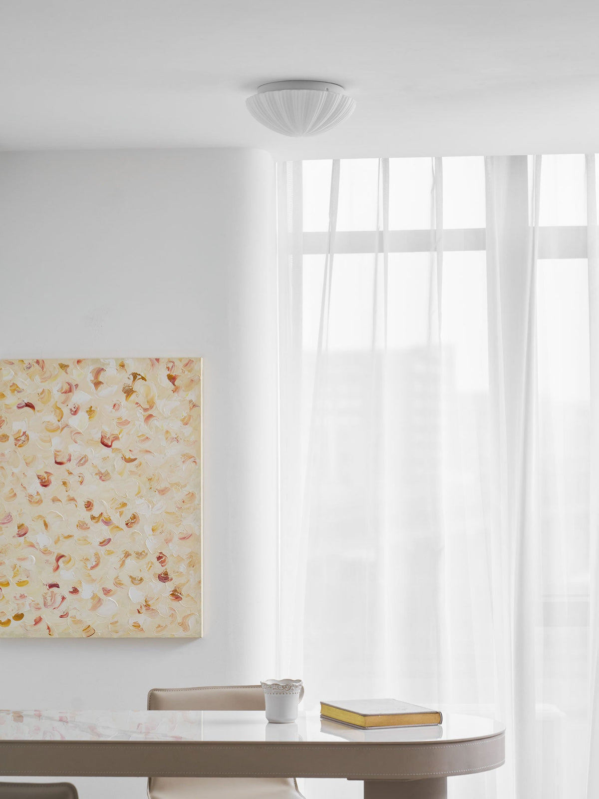 Lampada da soffitto Devan Seashell